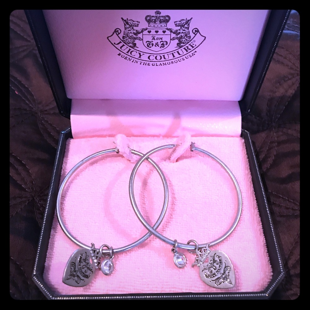 Juicy couture hoop (2”) earrings